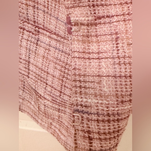 Parallel Elegant Pink Tweed Blazer Sz 4 EUC - Picture 6 of 10
